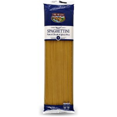Testenine Spaghettini 500 g TRE MULINI - Akcija v trgovini Eurospin