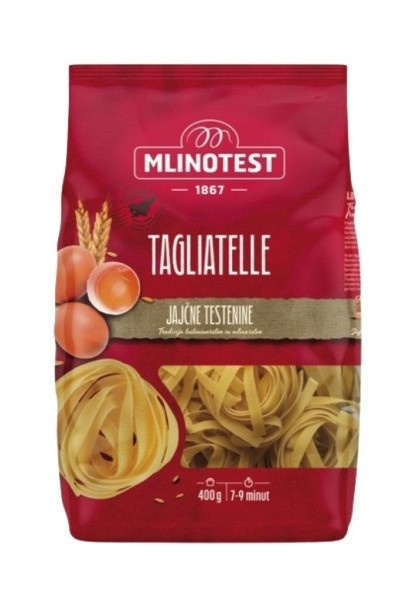 Testenine s Špinačo Tagliatelle Mlinotest 400 g - Akcija u trgovini E.Leclerc