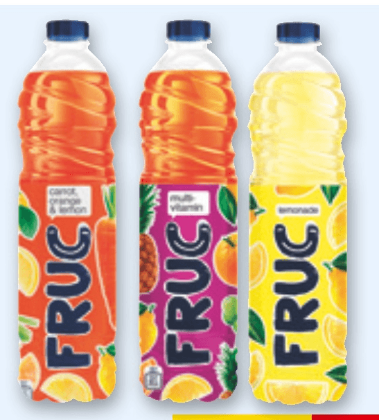 Napitki Fructal Fruc 1,5 l - Akcija v trgovini Spar