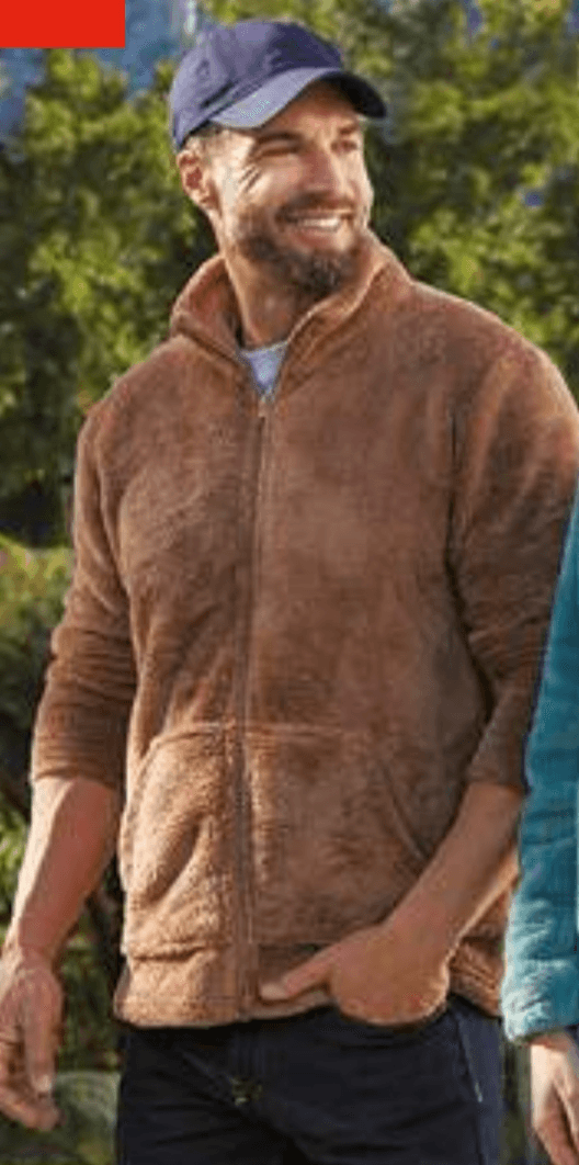 Moška jopa iz flisa TISSAIA - Akcija v trgovini E.Leclerc