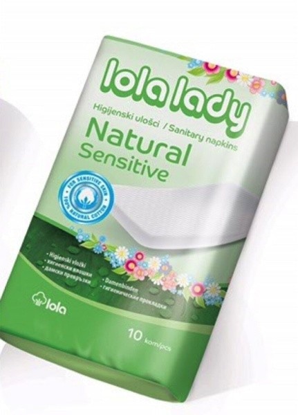 Lola Lady Natural Sensitive 10 kosov Akcija v trgovini Mercator
