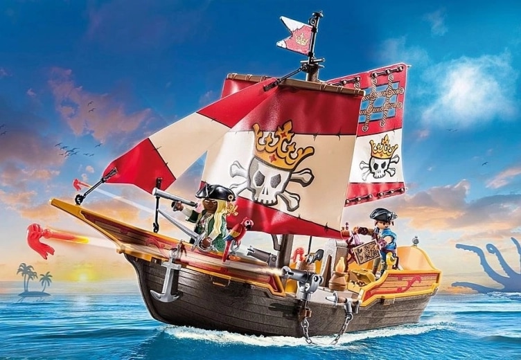 Playmobil Piratsko pristanišče z zaporom za morske roparje - Akcija v trgovini Mueller