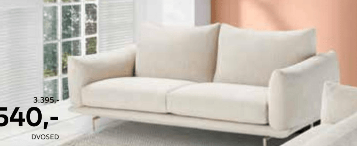 Sedežna garnitura Calia Italia - Akcija v trgovini Lesnina