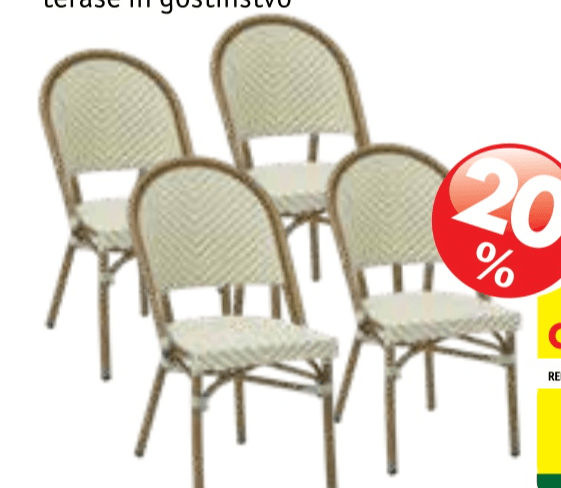 Stol WA-4251B - Akcija v trgovini Jager