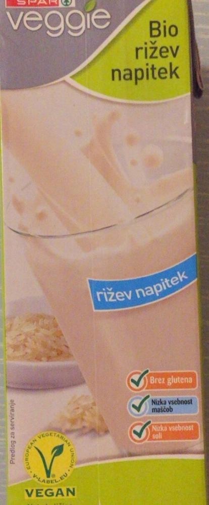 Bio Rižev Napitek 1 l SPAR veggie - Akcija v trgovini Spar