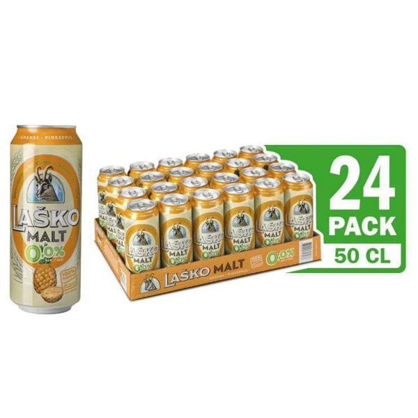 Laško Malt ananas 24 x 0,5 l Akcija v trgovini Lidl