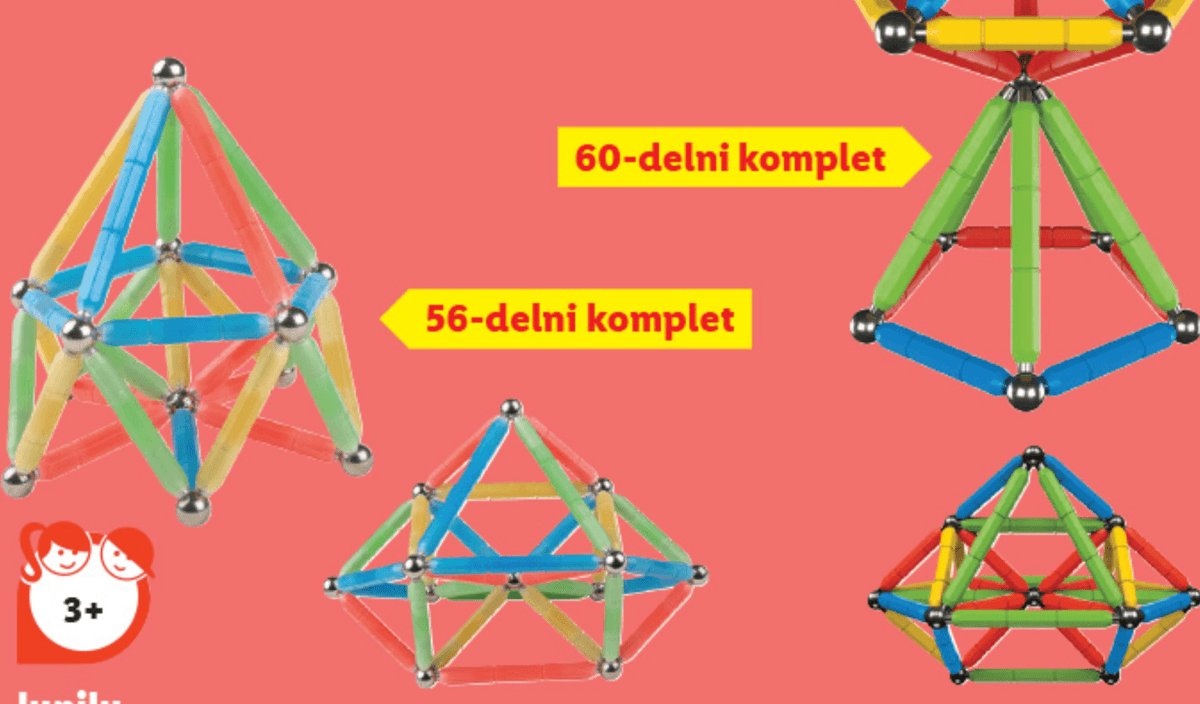 lupilu Izbor magnetnih kompletov za sestavljanje - Akcija v trgovini Lidl