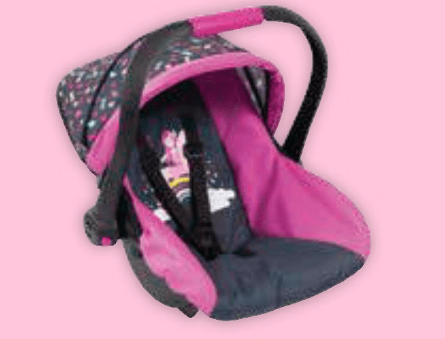 Avtosedež za punčke - Akcija v trgovini Mueller