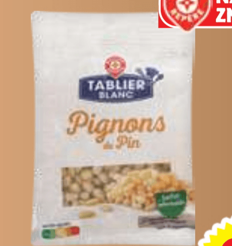 Pinjole Tablier Blanc 50 g - Akcija v trgovini E.Leclerc