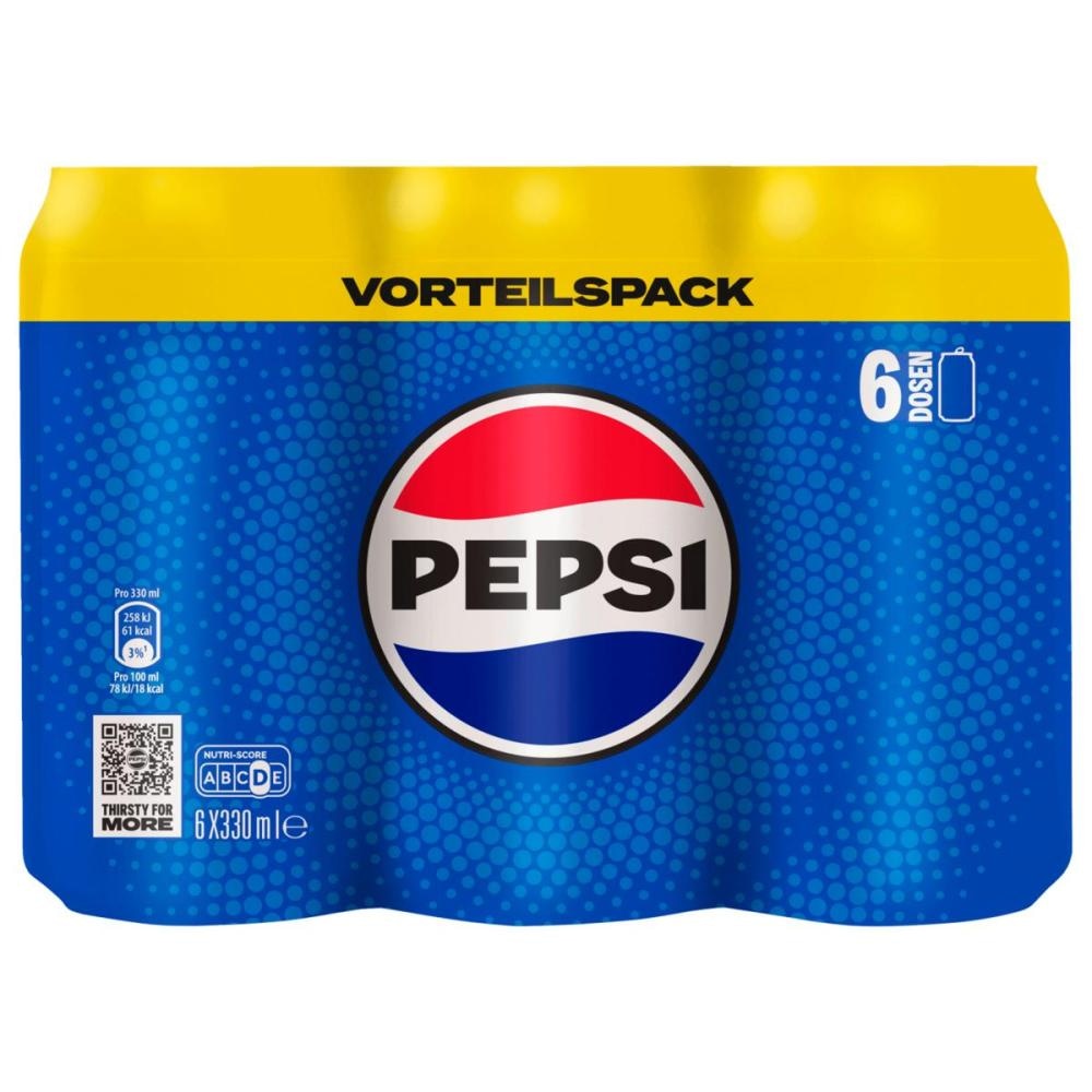 Pepsi Cola 6x 0,33 l - Akcija v trgovini E.Leclerc