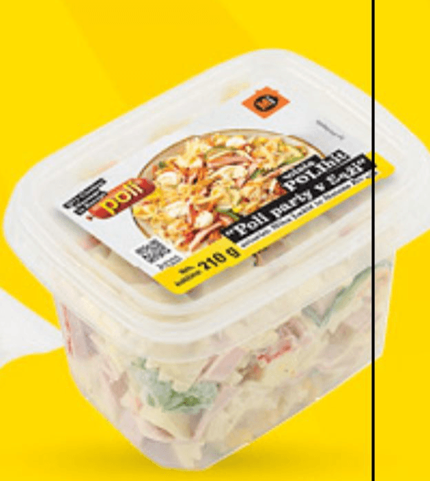 Solata Poli Party v Saži 210 g - Akcija v trgovini Mercator