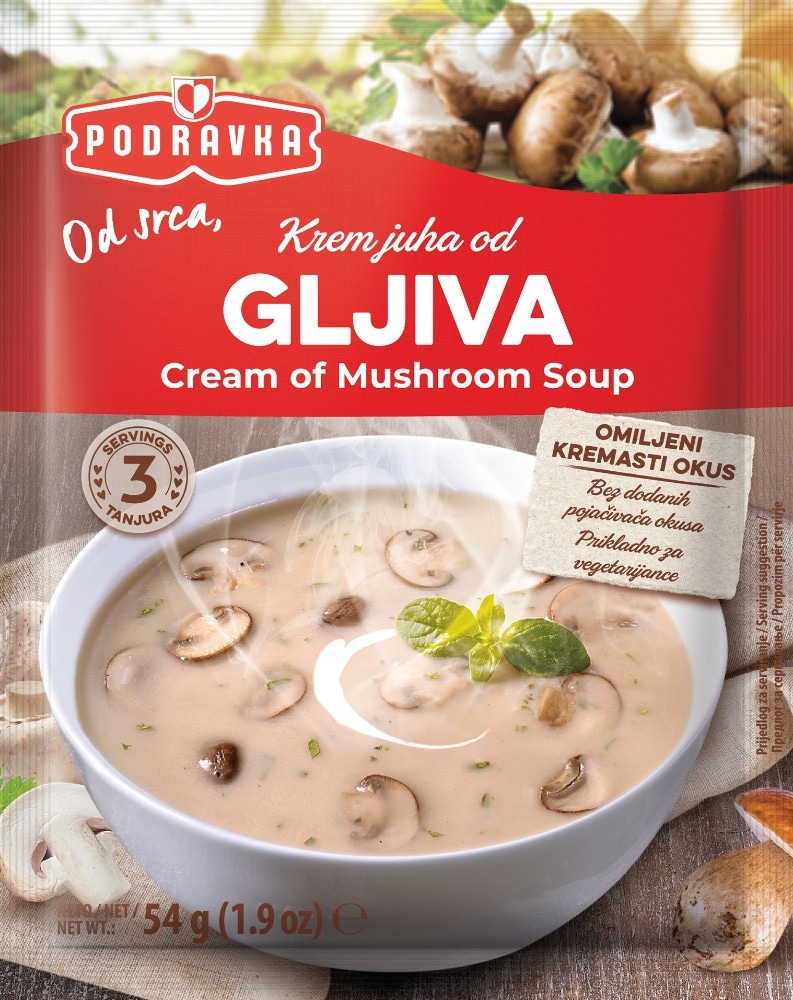 Podravka Krem juha Gljive - Akcija v trgovini Lidl