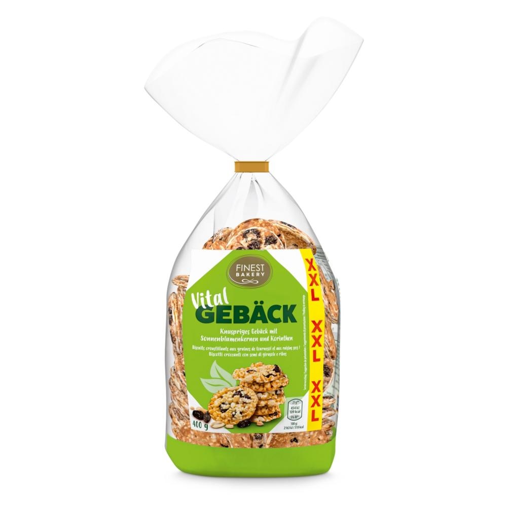 Finest Bakery Vital piškoti XXL 400 g - Akcija v trgovini Hofer