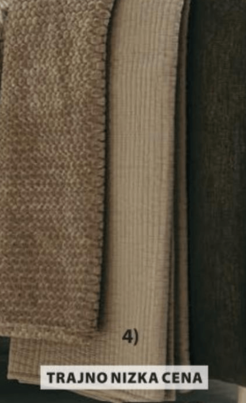 Odeja krpanka SIVBLOM 130x180 cm - Akcija v trgovini Jysk