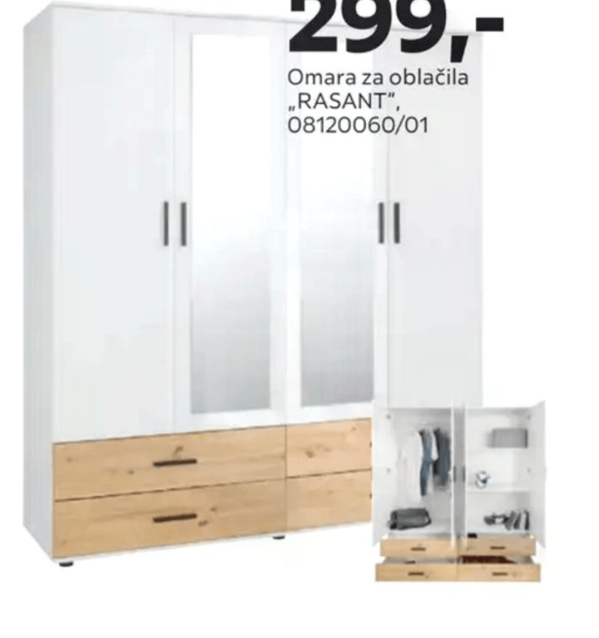 Omara za oblačila „RASANT" - Akcija v trgovini Mömax