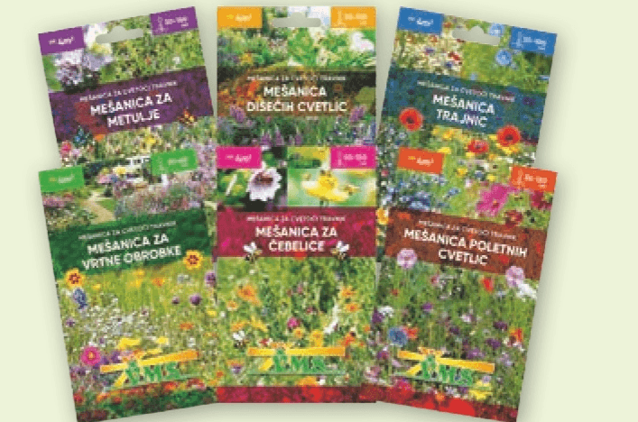 Mešanice semen za cvetoči travnik - Akcija v trgovini Spar