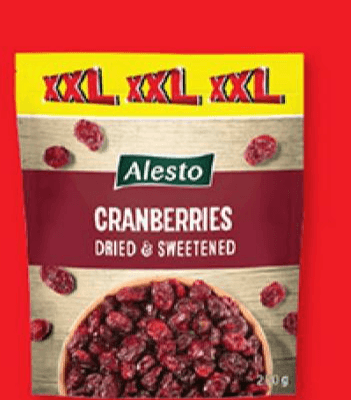 Alesto Brusnice 250 g - Akcija v trgovini Lidl