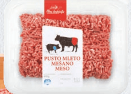 Okus podeželja Pusto mleto mešano meso 400 g - Akcija v trgovini Hofer