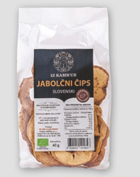 Jabolčni čips 60 g Iz Kamr'ce - Akcija v trgovini Spar