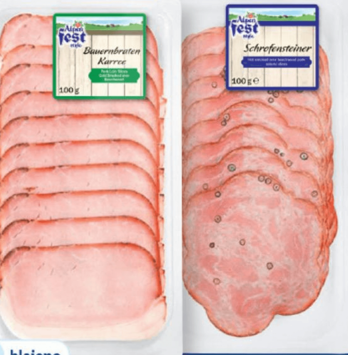 Alpenfest Mesni narezek 100 g - Akcija v trgovini Lidl