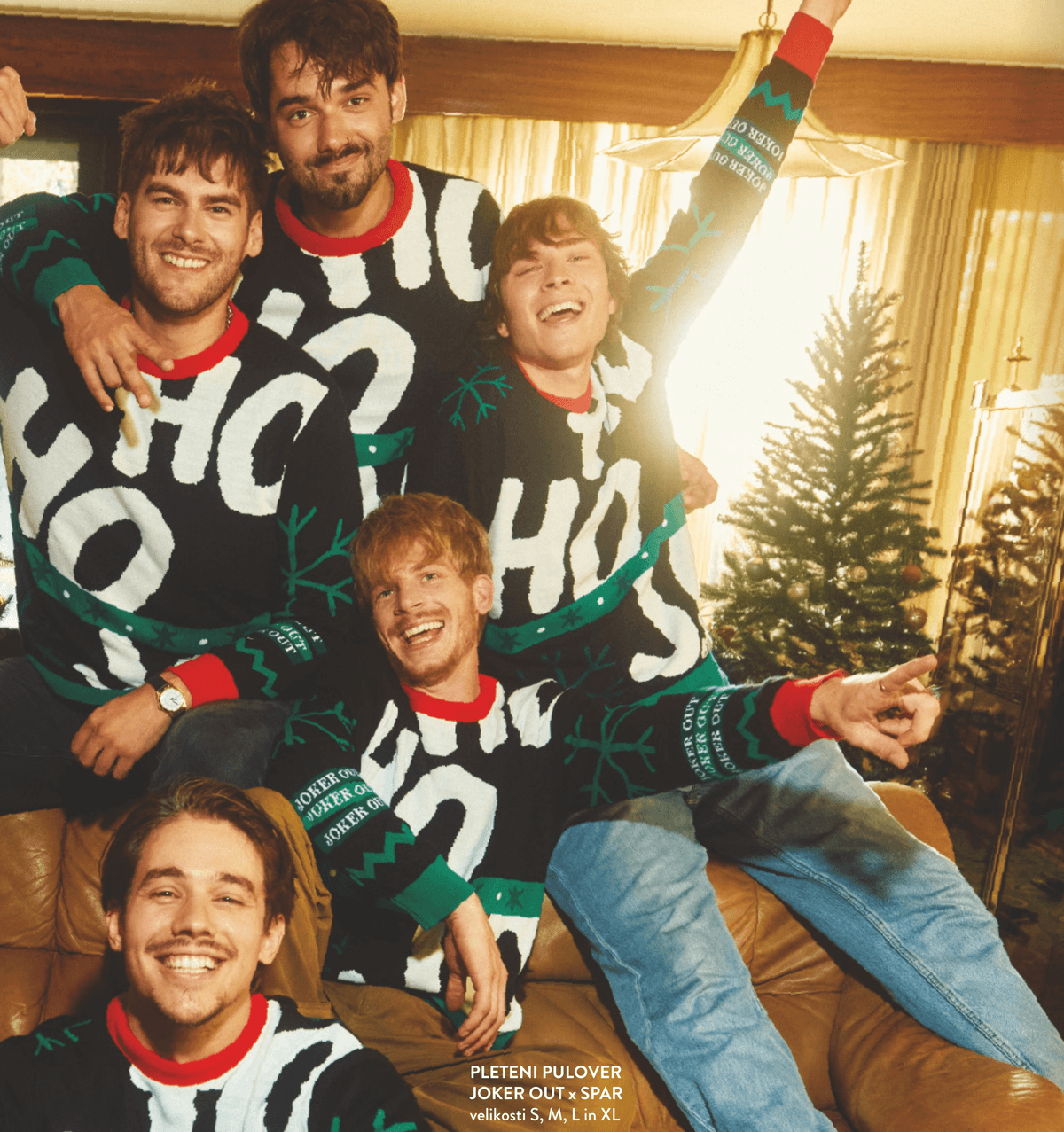 Pleteni pulover Joker Out x Spar - Akcija v trgovini Spar