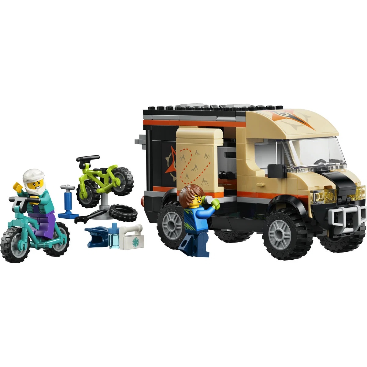 LEGO City kombi za pustolovščine na gorskih kolesih Akcija v trgovini Mercator