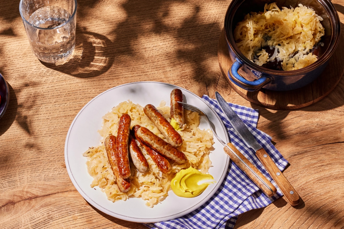 Taste of Deutschland Münchenske bele klobase 351 g - Akcija v trgovini Lidl