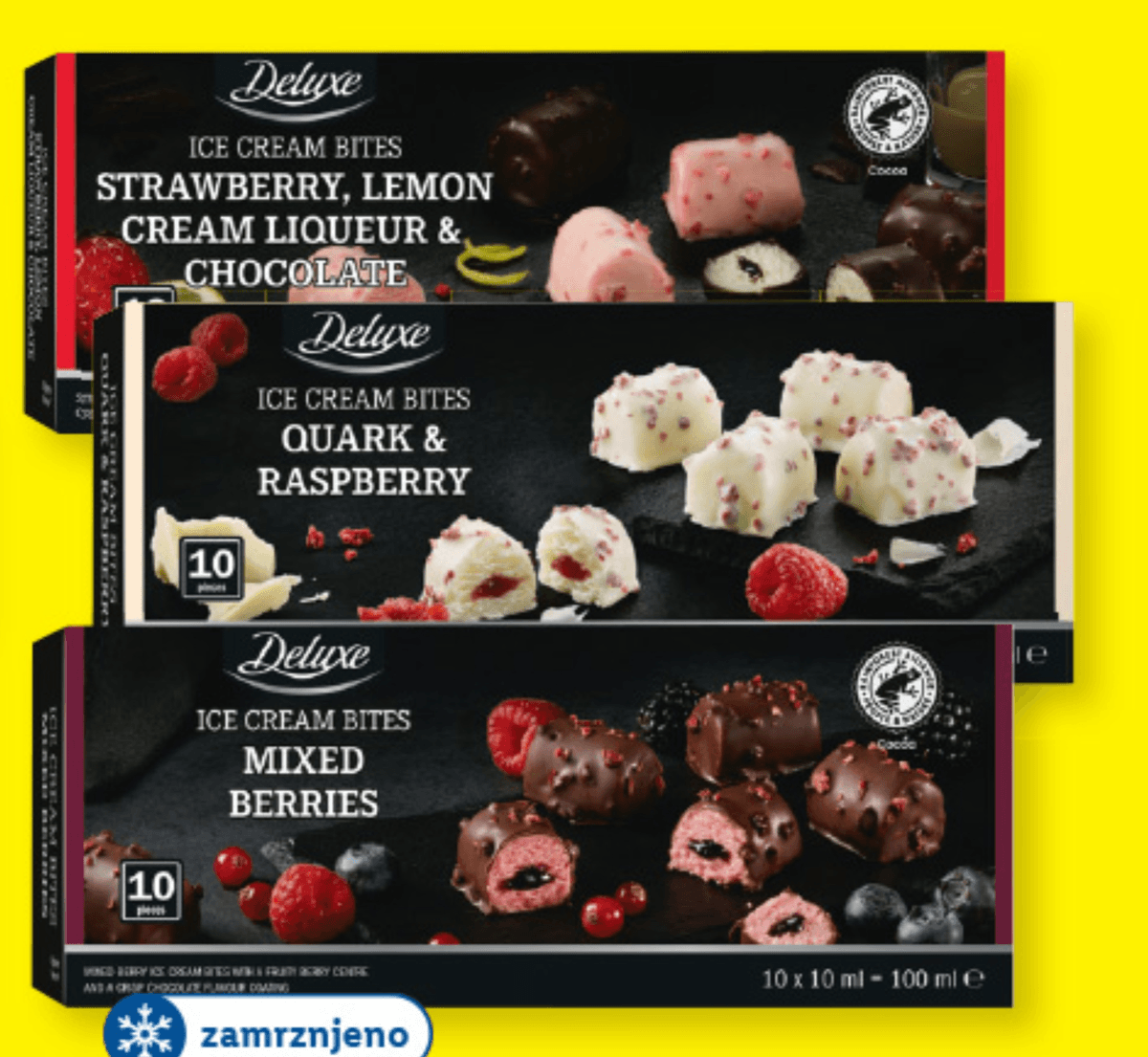 Deluxe Sladoledne praline 100 ml - Akcija v trgovini Lidl