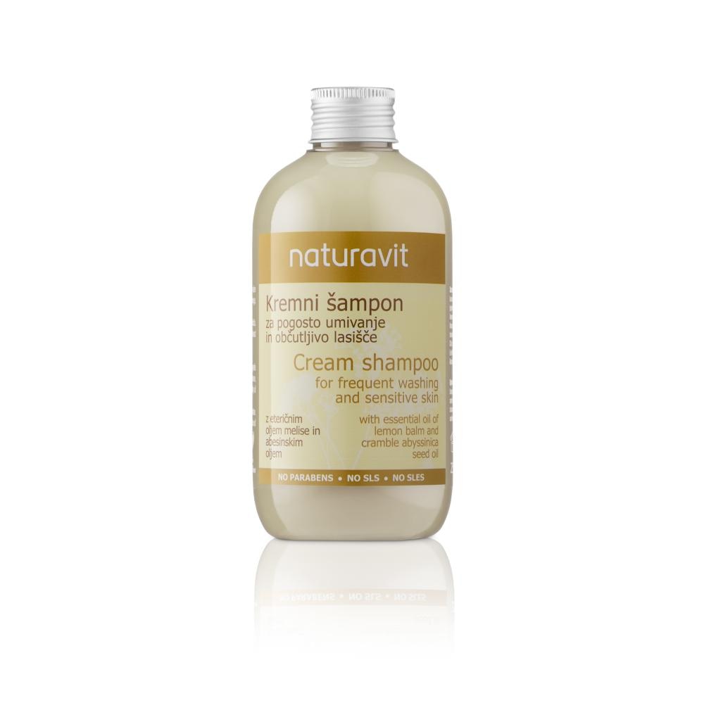 Naturavit kremni šampon za pogosto umivanje las 250 ml - Akcija v trgovini Dm