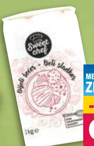 Beli kristalni sladkor 1 kg Sweet chef ali Mercator - Akcija v trgovini Mercator