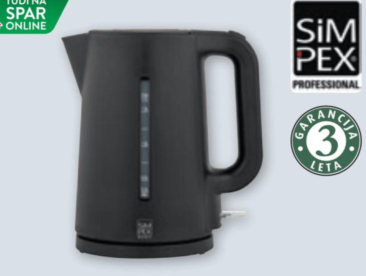 Grelnik vode Simpex - Akcija v trgovini Spar