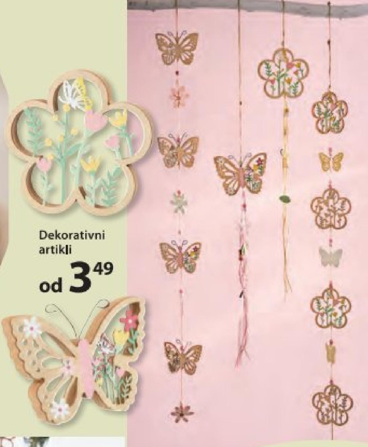 Dekorativni artikli - Akcija v trgovini NKD