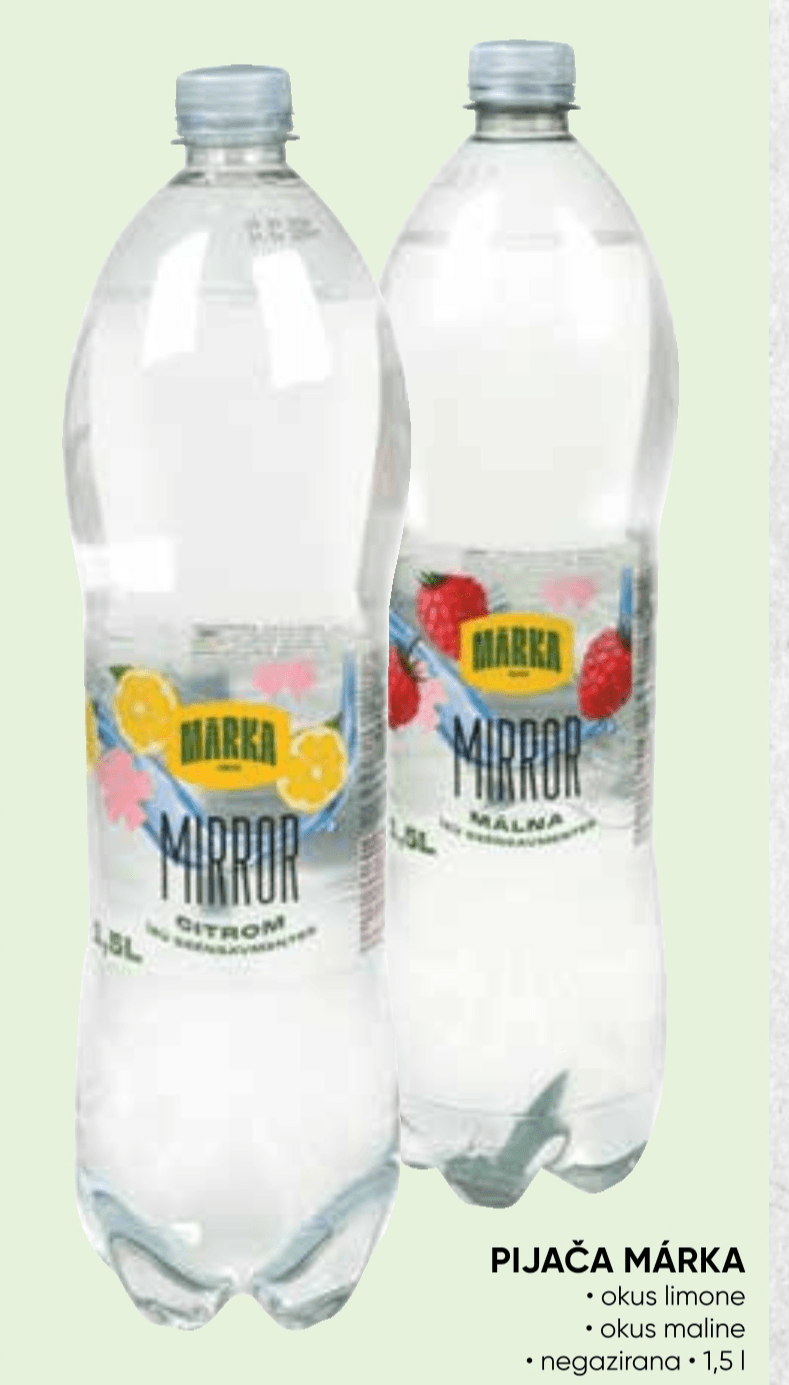 Pijača Márka 1,5 l - Akcija v trgovini Tuš
