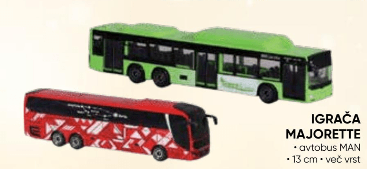 Igrača Majorette - Akcija v trgovini Tuš