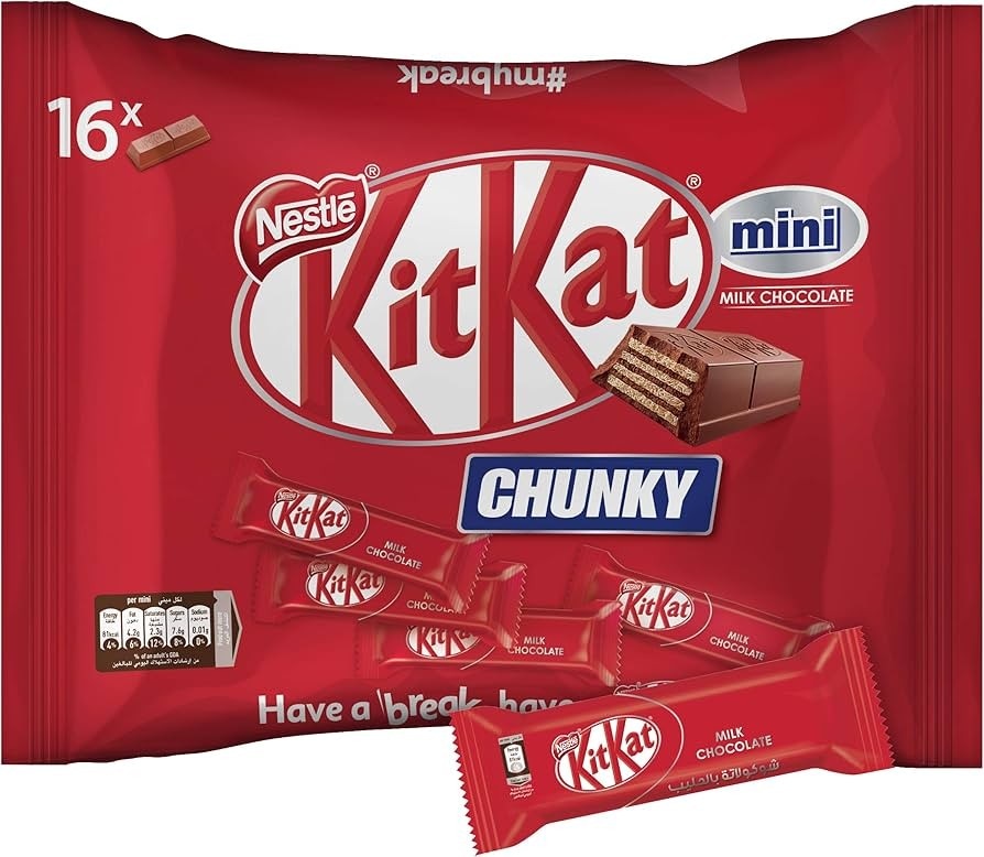 KITKAT Chunky Mini 250 g - Akcija v trgovini Kompas Shop