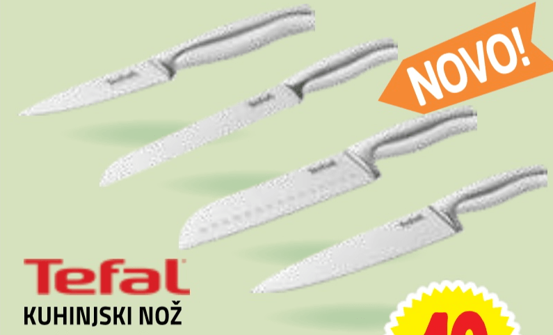 Tefal Kuhinjski nož - Akcija v trgovini E.Leclerc