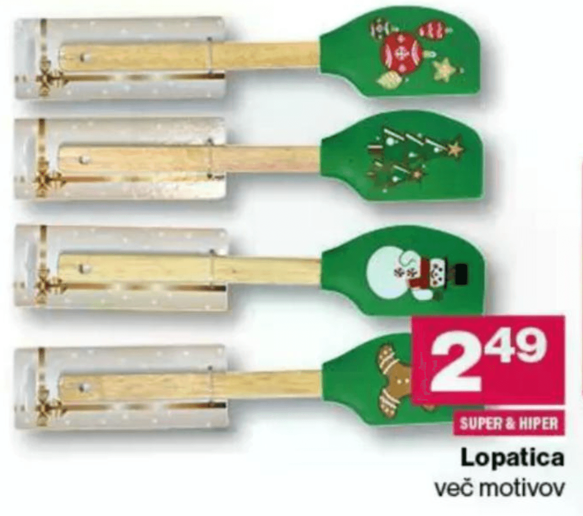 Lopatica - Akcija v trgovini Mercator