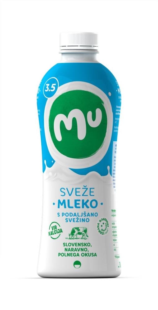 Sveže mleko Mu 1 l - Akcija v trgovini E.Leclerc