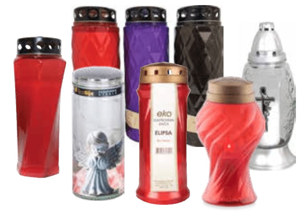 Nagrobne sveče - Akcija v trgovini Tuš