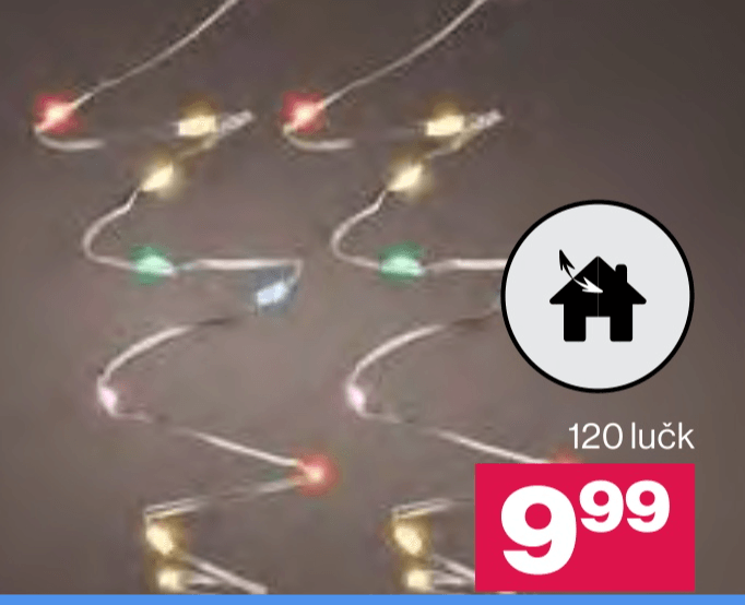 LED lučke 120 lučk - Akcija v trgovini Mercator