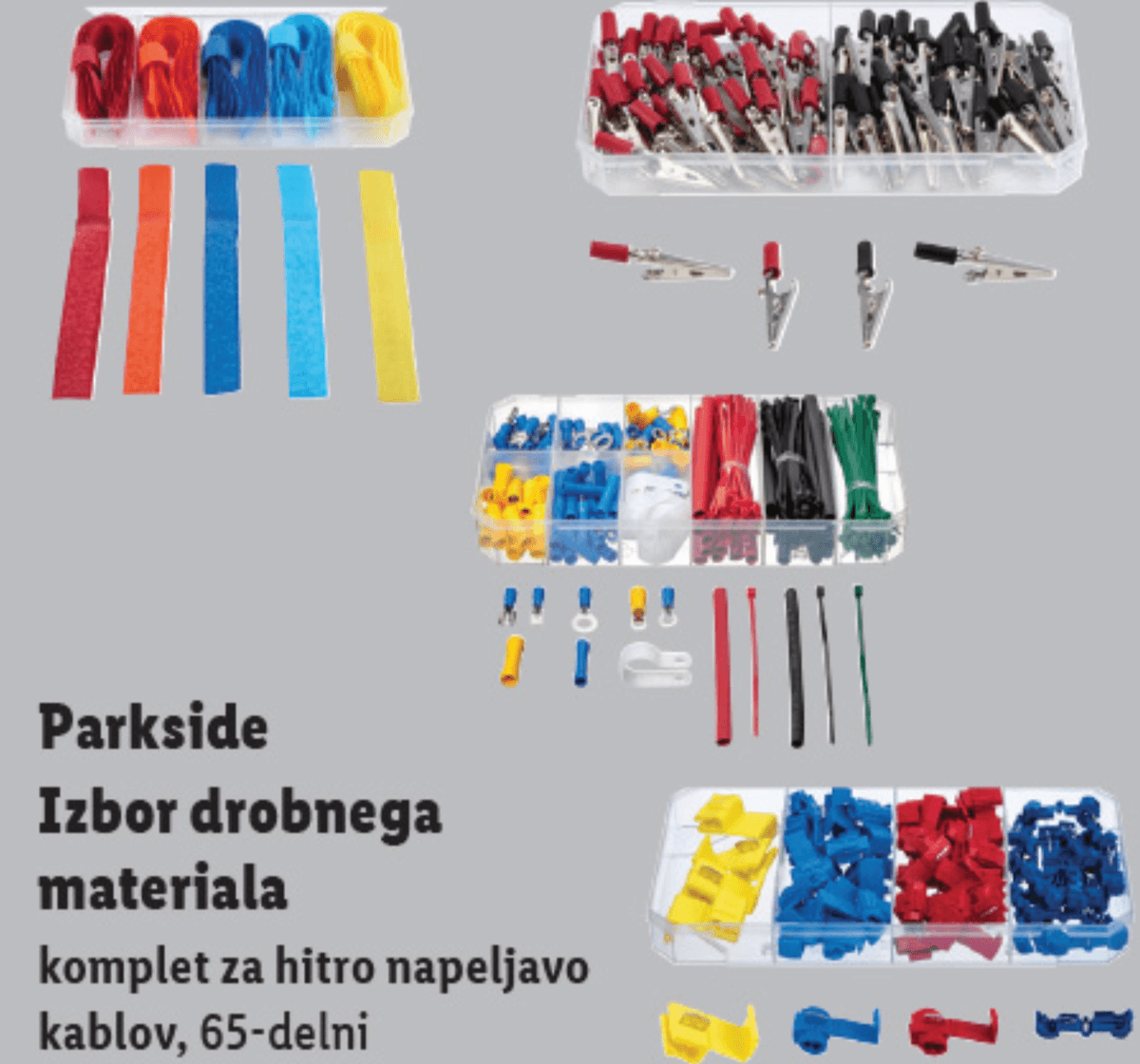 Parkside Izbor drobnega materiala - Akcija v trgovini Lidl