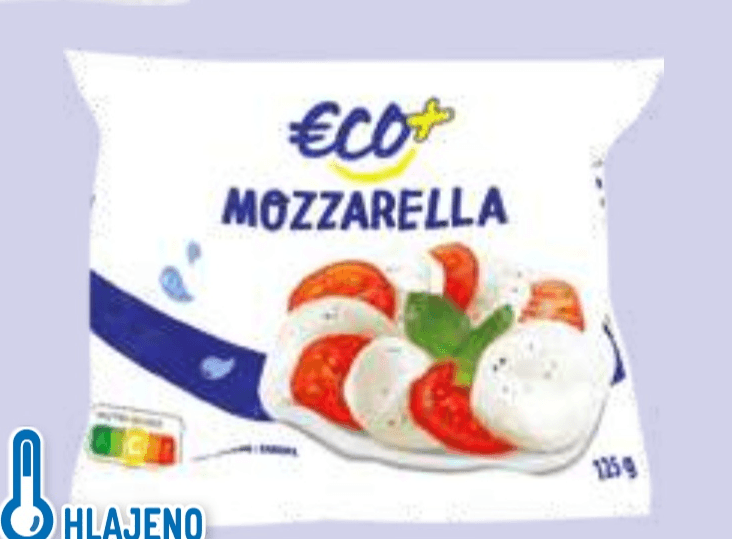 Sir Mozzarella 125 g ECO+ - Akcija v trgovini E.Leclerc