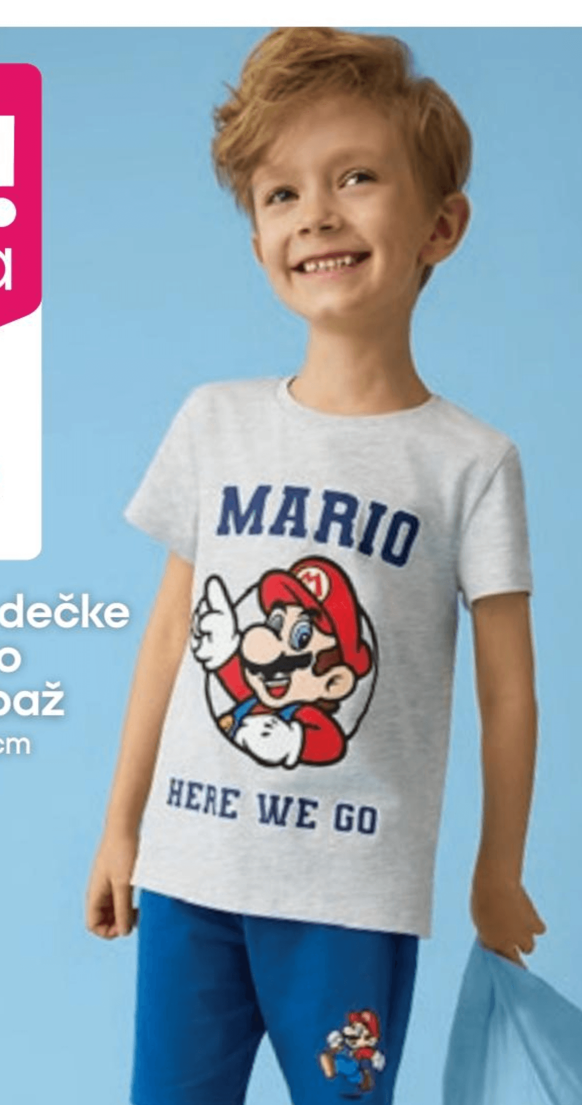 Pižama za dečke Super Mario - Akcija v trgovini Pepco