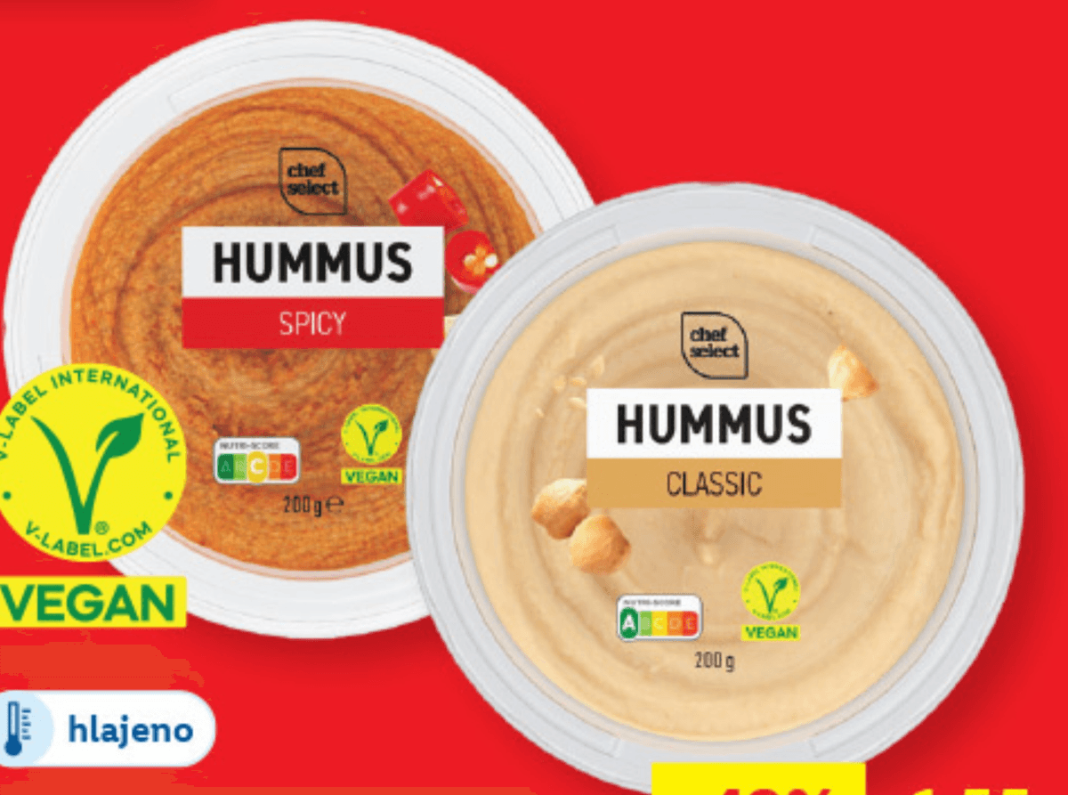 Chef Select Hummus 200 g - Akcija v trgovini Lidl