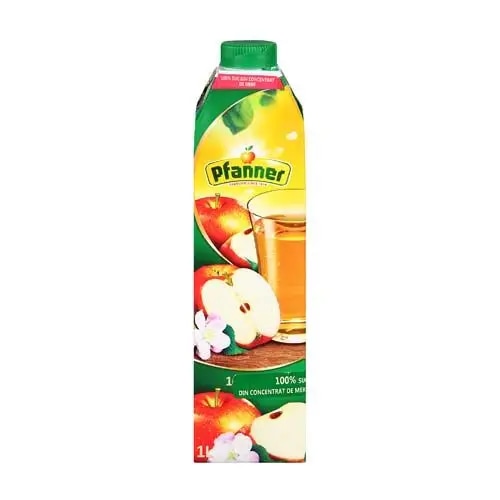 Sok Pfanner 100% Jabolko 1L - Akcija v trgovini Tuš