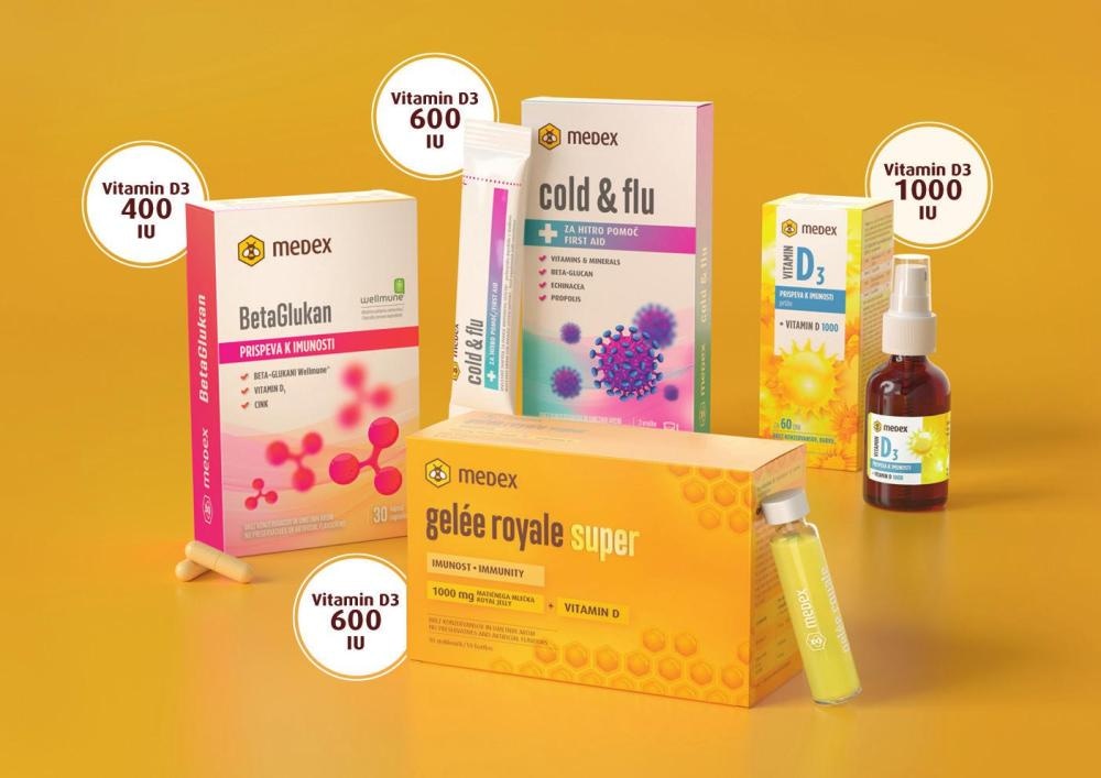 Prehranska dopolnila in apiterapija Medex - Akcija v trgovini Spar