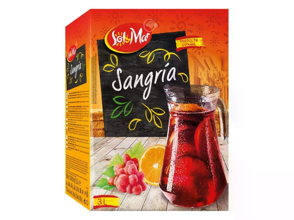 Sol&Mar Španska sangrija 3 l - Akcija v trgovini Lidl