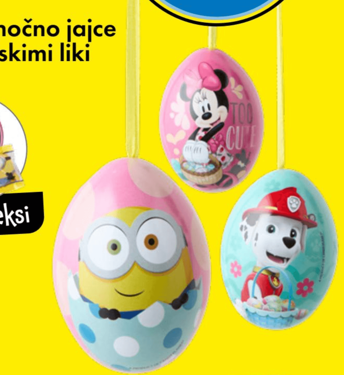 Kovinsko velikonočno jajce 27 g - Akcija v trgovini Tedi