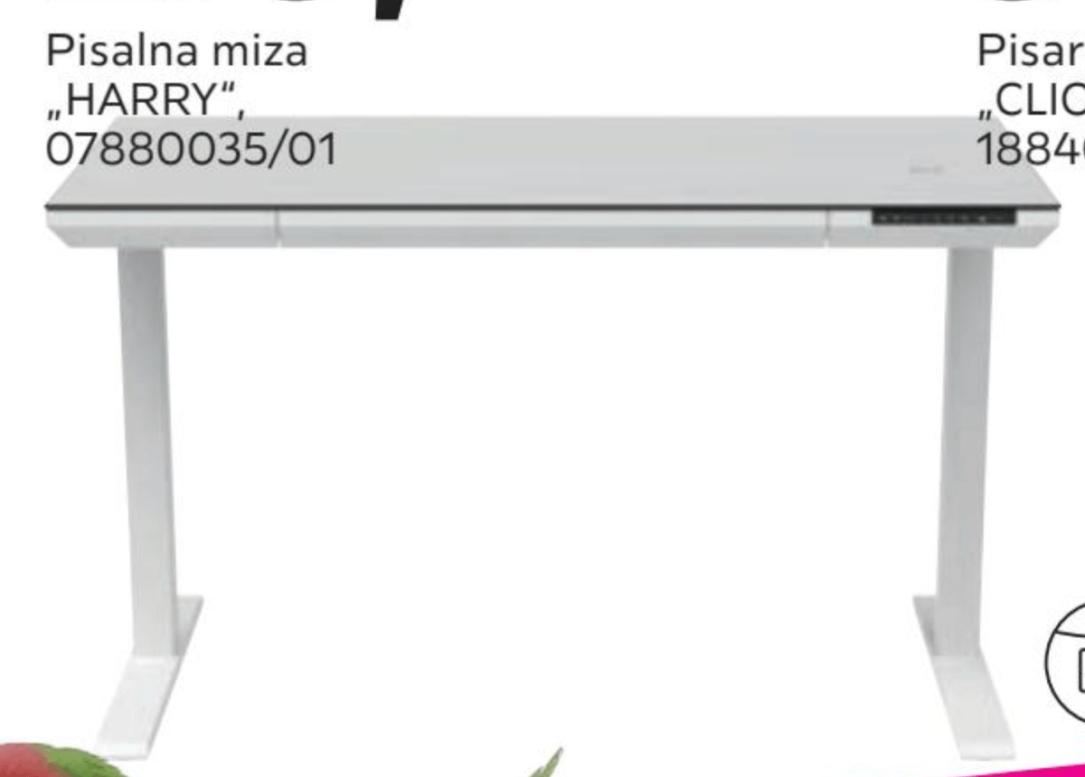 Pisalna miza „HARRY" - Akcija v trgovini Mömax