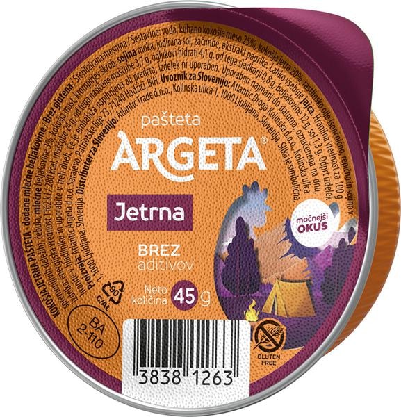 Kokošja pašteta Argeta 45 g - Akcija v trgovini Jager